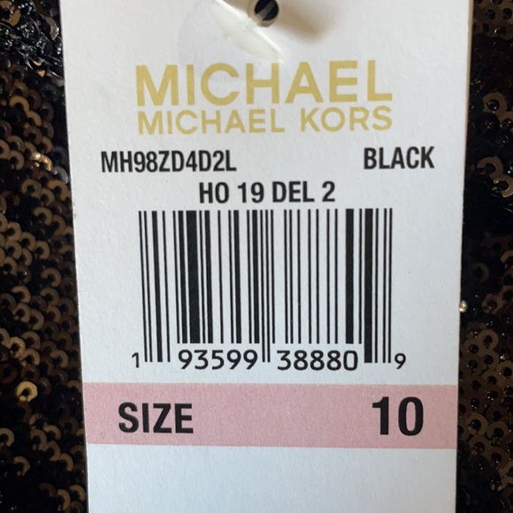 NWT Michael Kors Sequined Dress - Picture 16 of 16